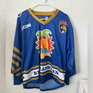 MEN’S HOCKEY JERSEY FLORIDA PANTHERS 2025 LIBERTY BELLS GAMES SIZE M